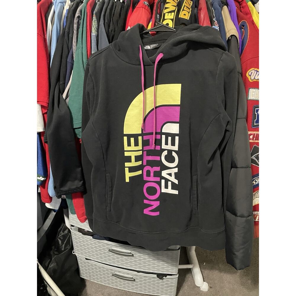 Size Womens L-The North Face Black Hoodie Sweater